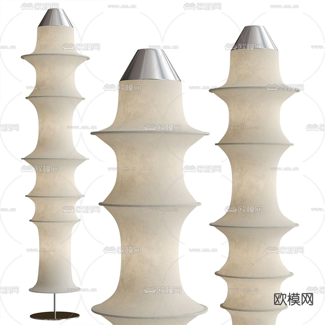 FLOS 立柱式落地灯3d模型下载