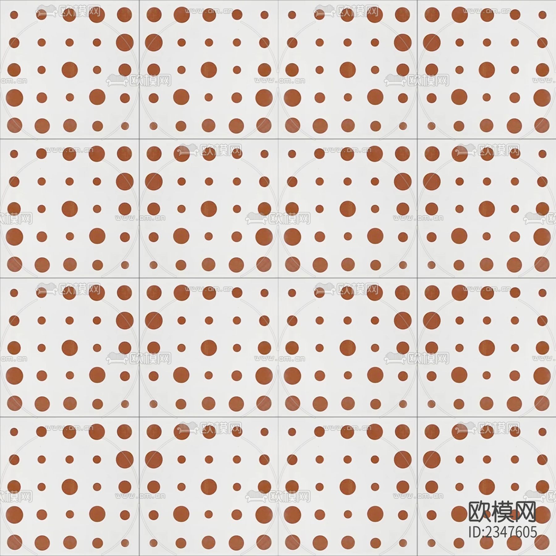 复古小众花砖贴图下载