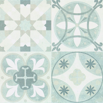  复古小众花砖贴图 