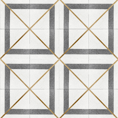  复古小众花砖贴图 