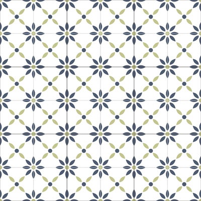  复古小众花砖贴图 