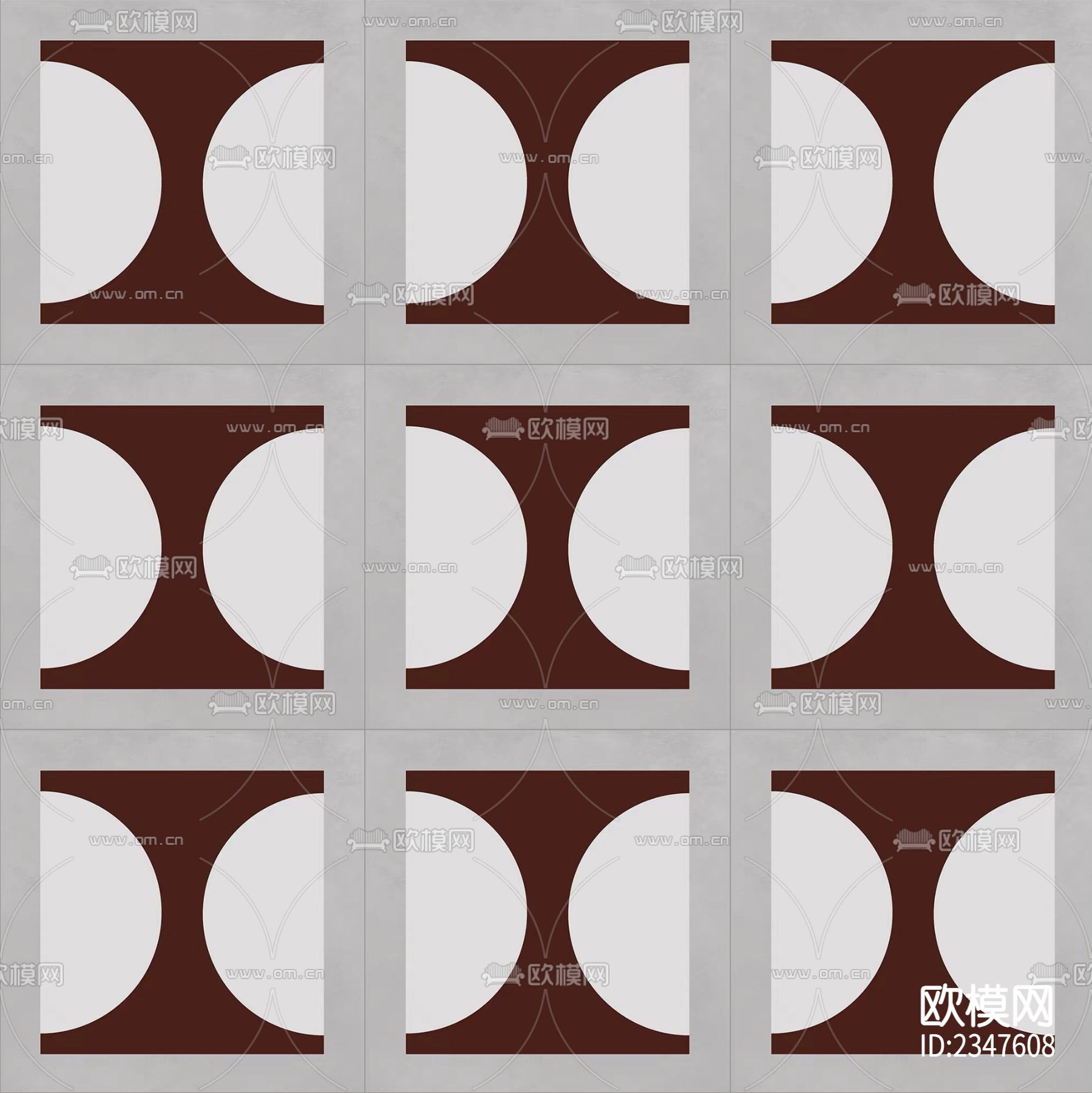 复古小众花砖贴图下载