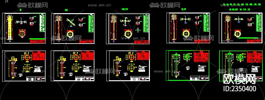 卡盘设计cad施工图下载（渲染图1）