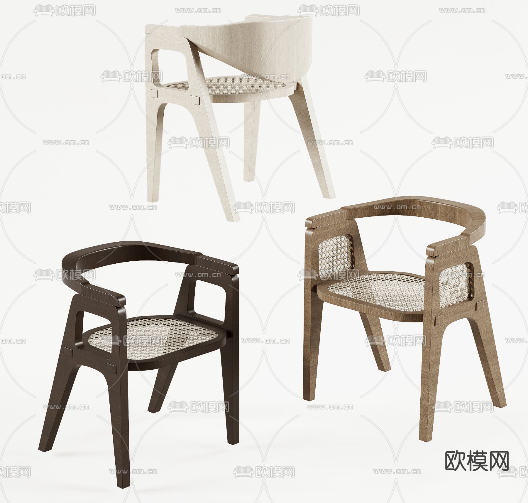 NIDI单椅子 休闲椅3d模型下载