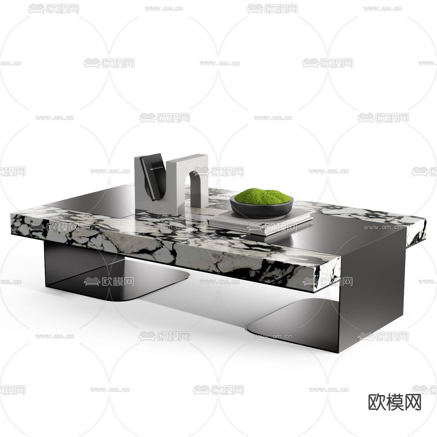 MISSANA大理石茶几3d模型下载（渲染图3）