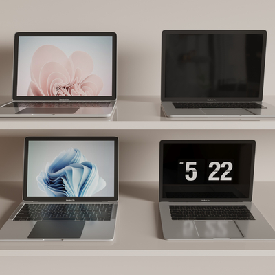  笔记本电脑su模型 