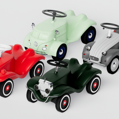  现代儿童玩具车su模型 