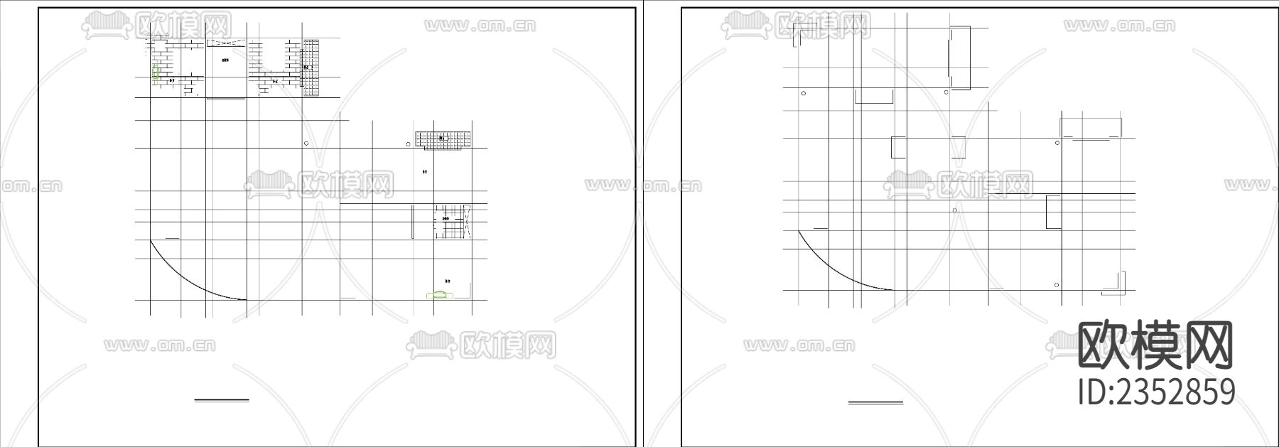 藏式建筑cad施工图下载（渲染图2）