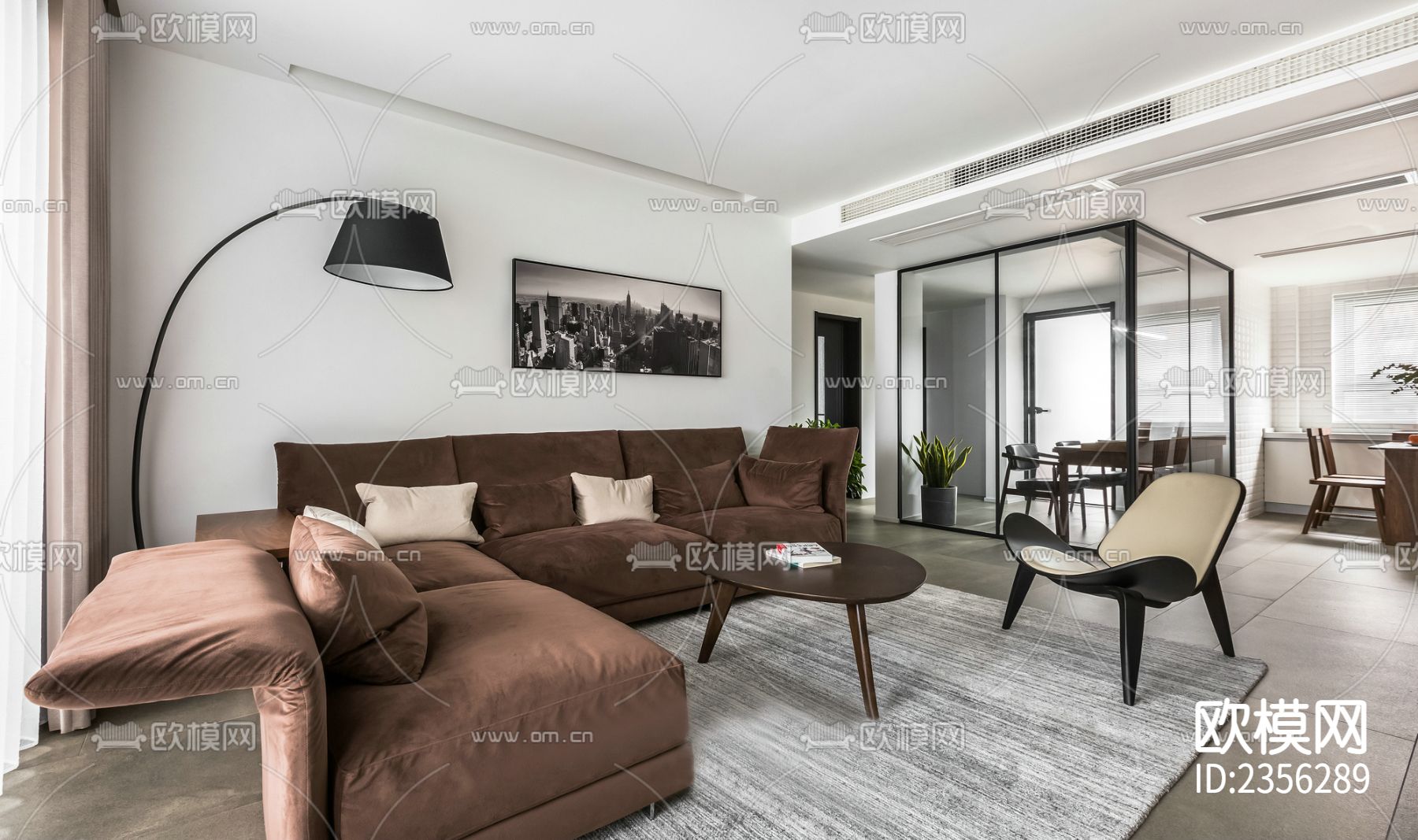 家装cad施工图下载（渲染图4）