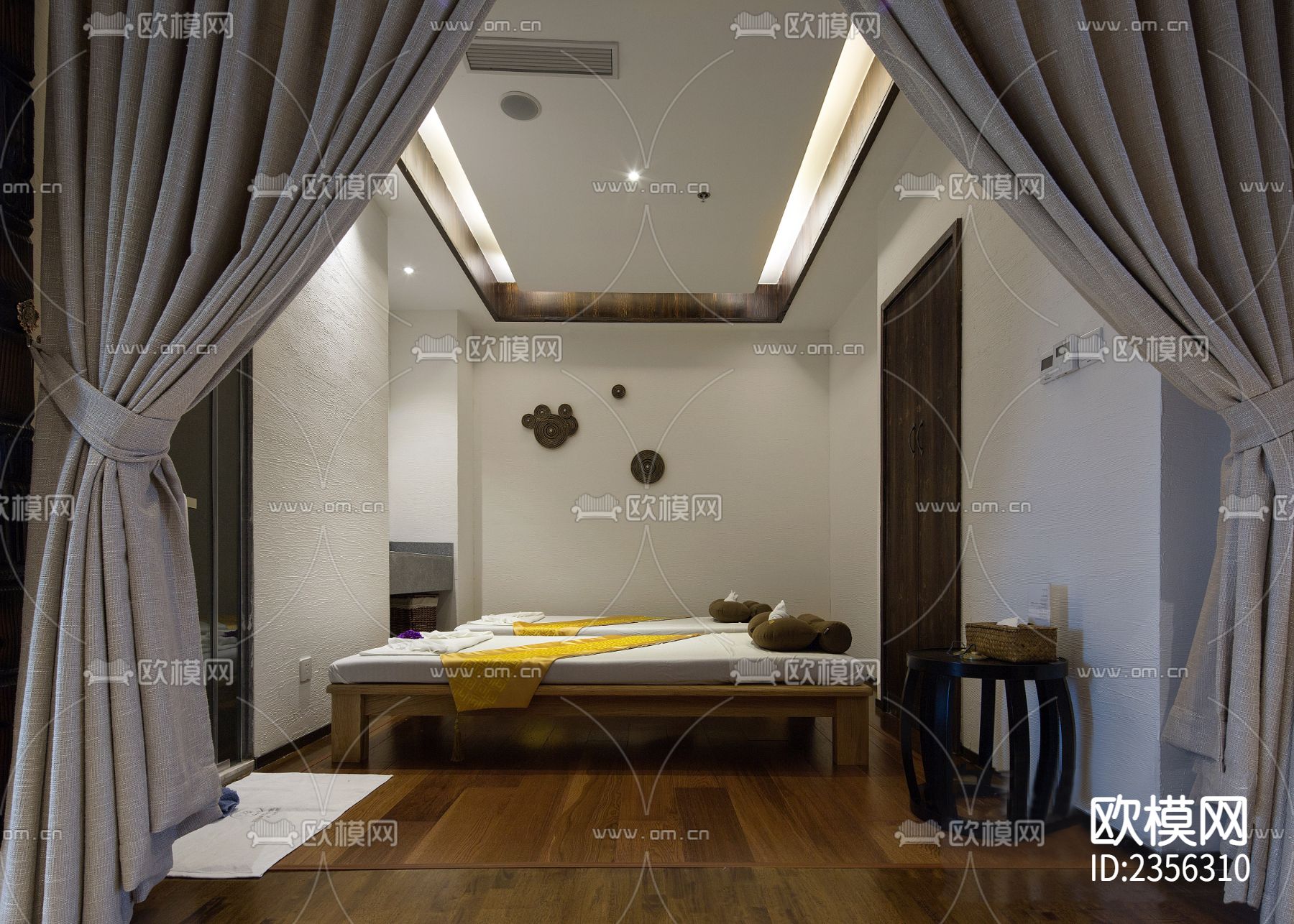 样板房cad施工图下载（渲染图6）