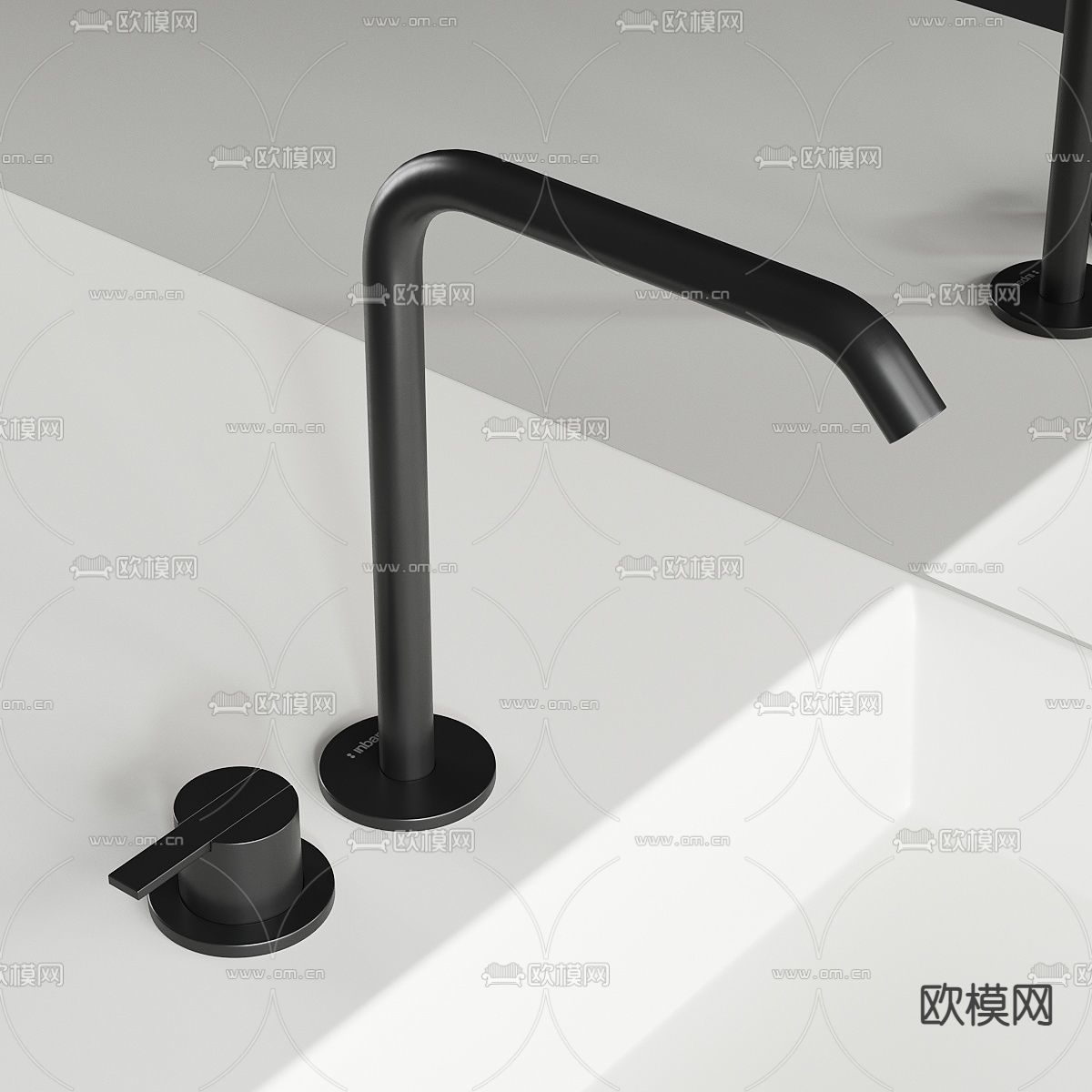 现代洗漱盆 洗手台3d模型