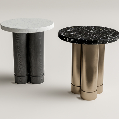 现代圆几 边几 角几su模型