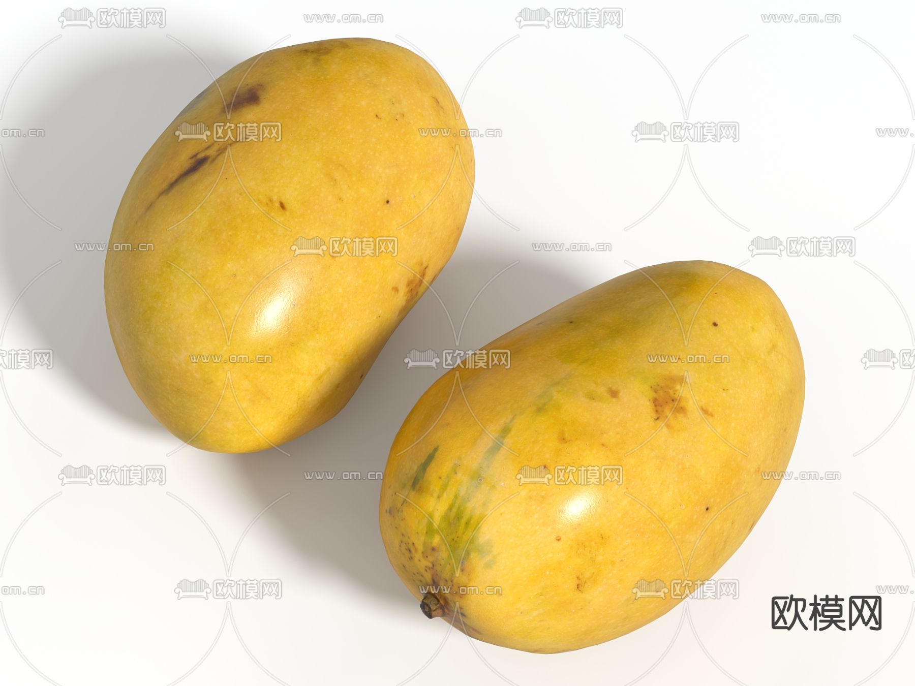 芒果 水果su模型下载（渲染图1）