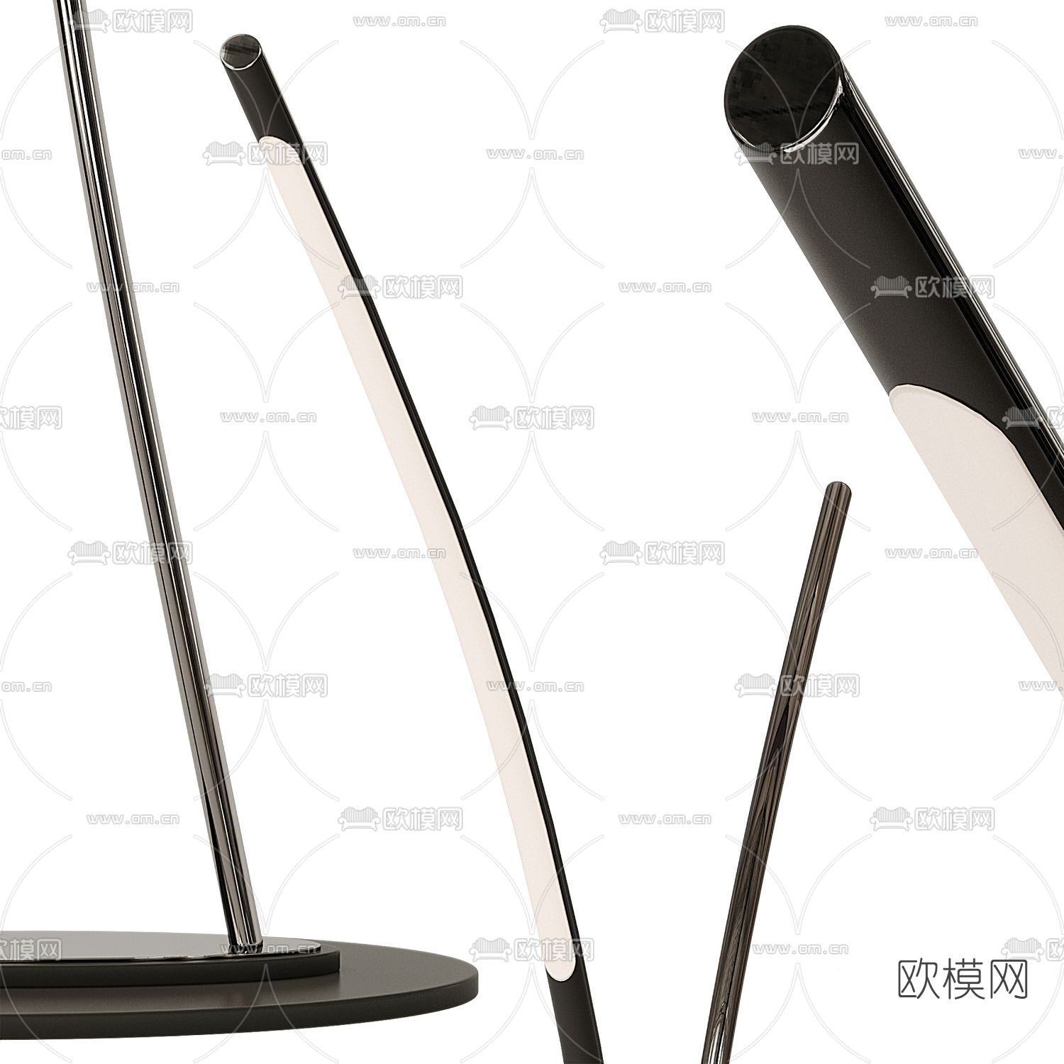 FLOS 现代落地灯3d模型下载（渲染图1）