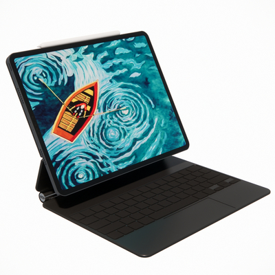  现代iPad平板电脑su模型 