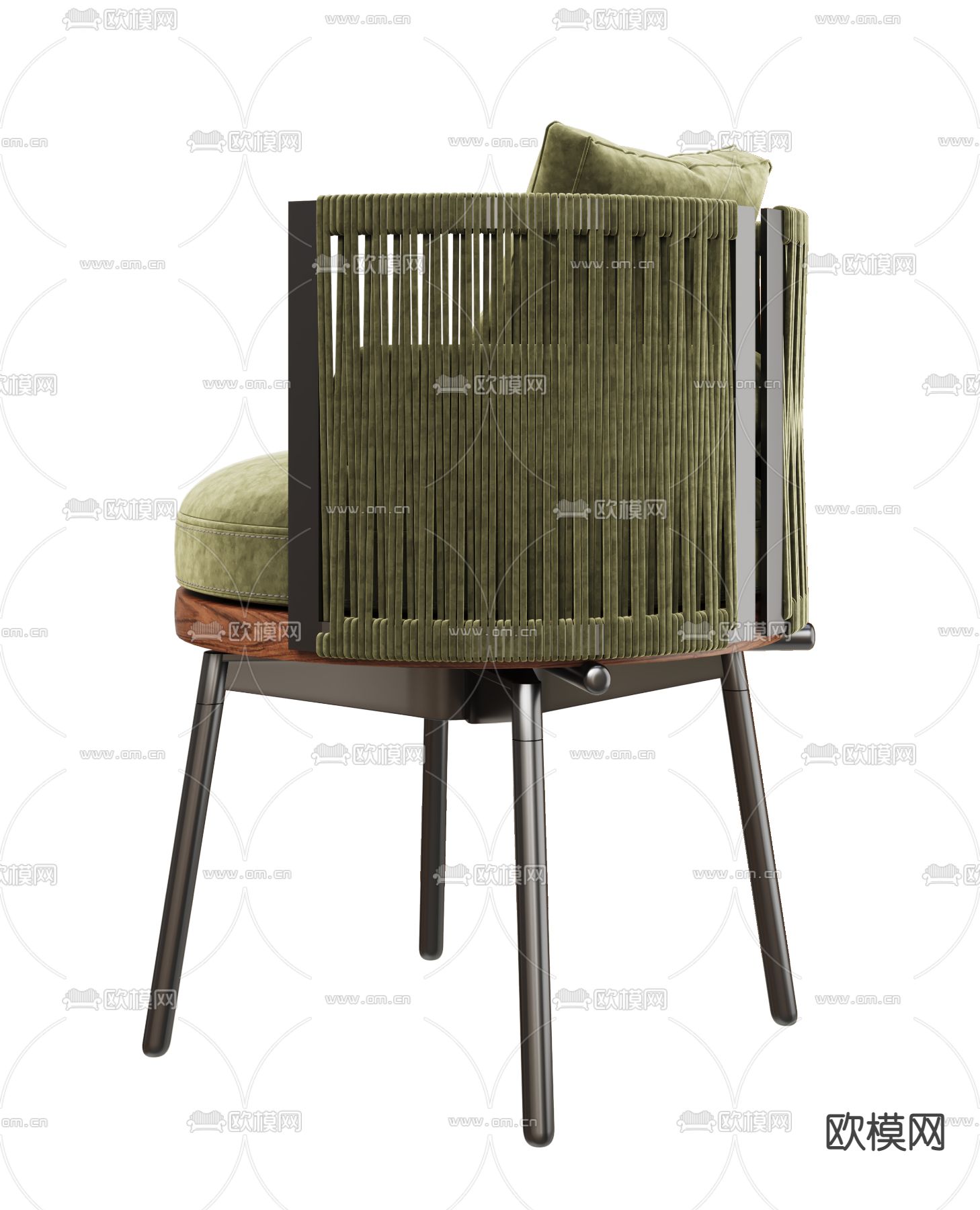 Pertica休闲椅子3d模型下载（渲染图2）