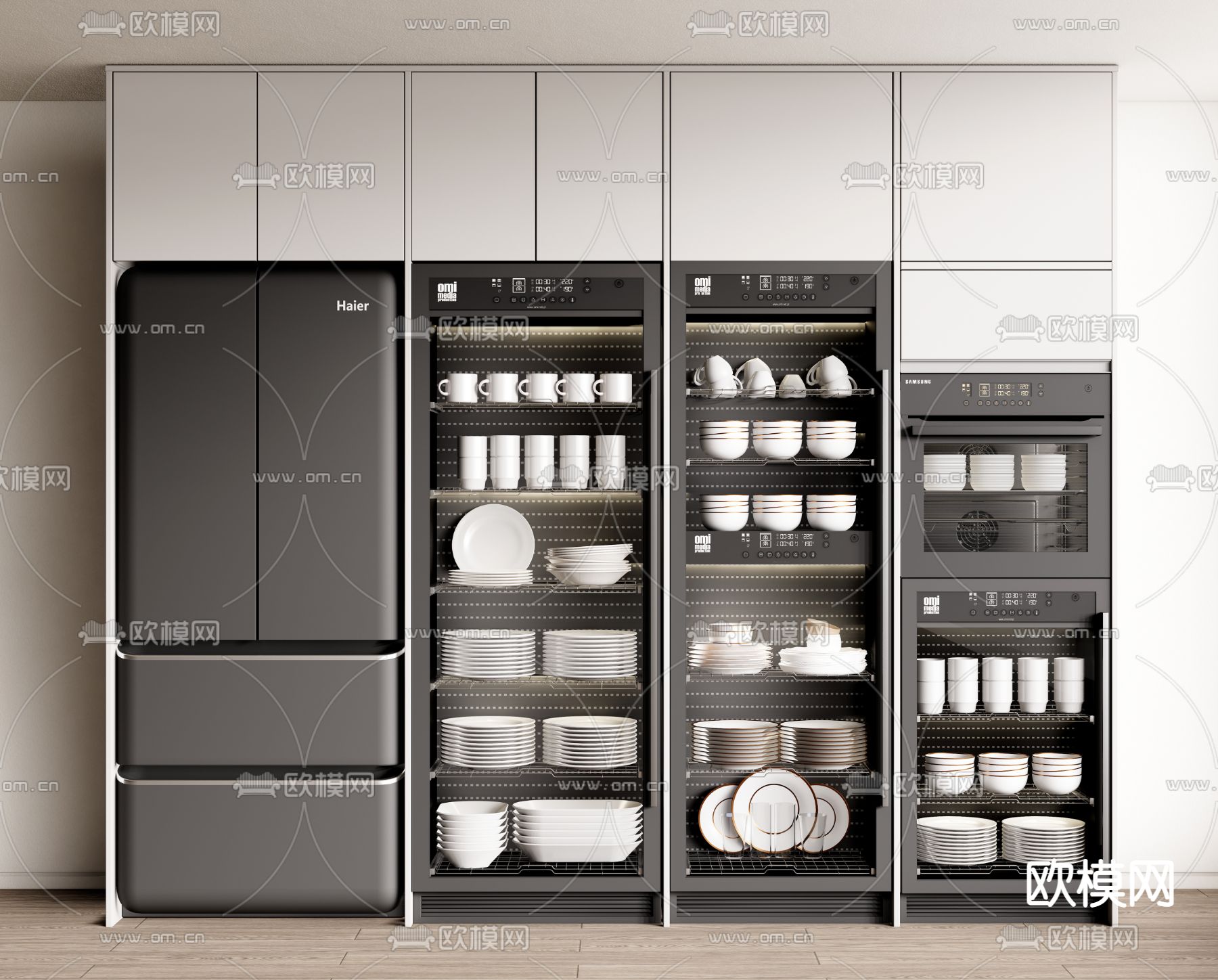 消毒柜 碗柜3d模型下载