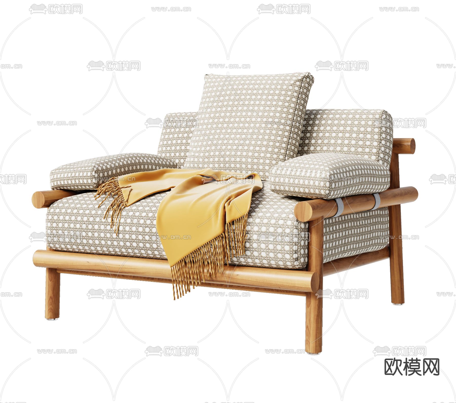 Pertica 休闲椅子3d模型下载