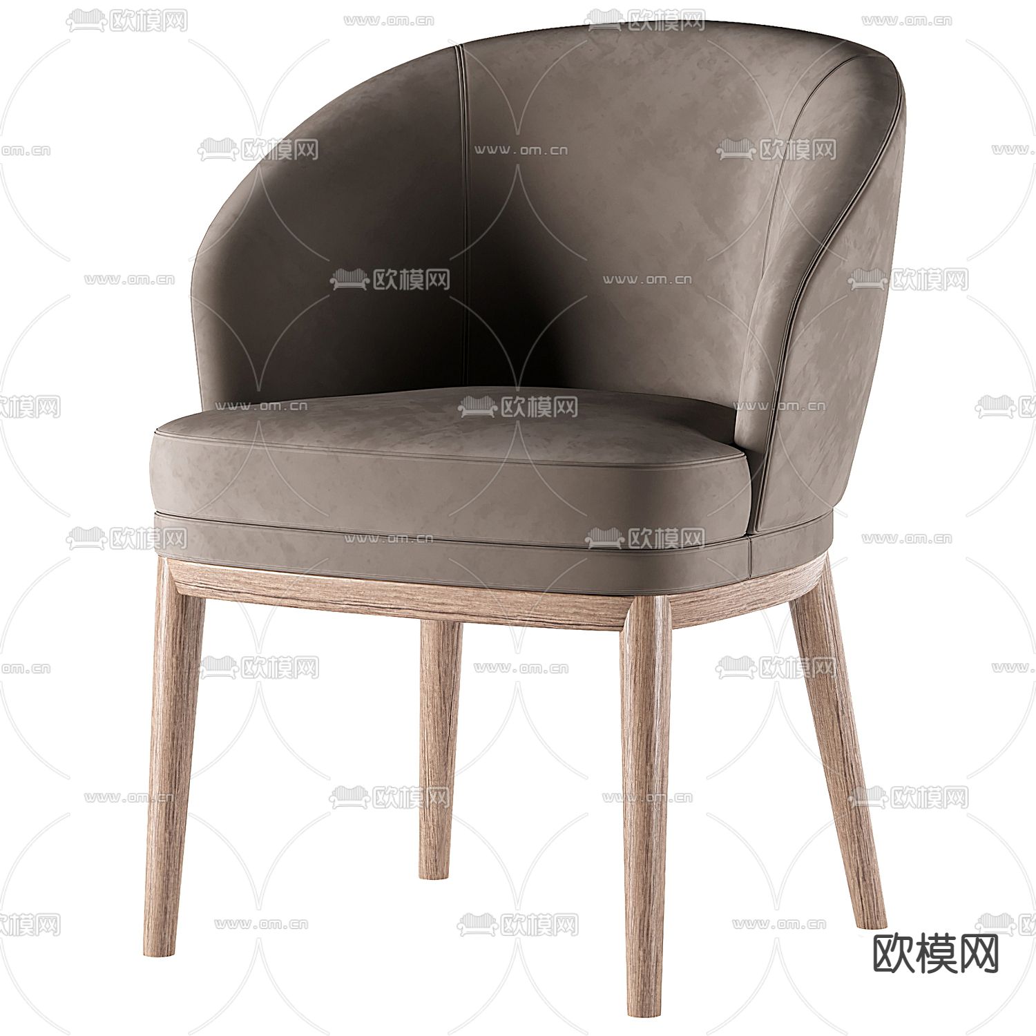 Flexform休闲椅子3d模型下载（渲染图3）