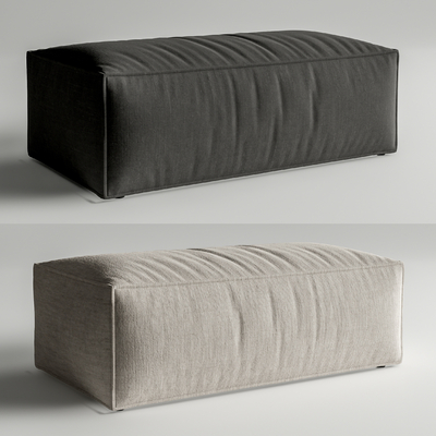  现代沙发凳su模型 