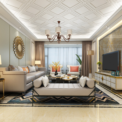 3d家居住宅模型-vr全景3d模型-3dmax模型免费下载-欧模网