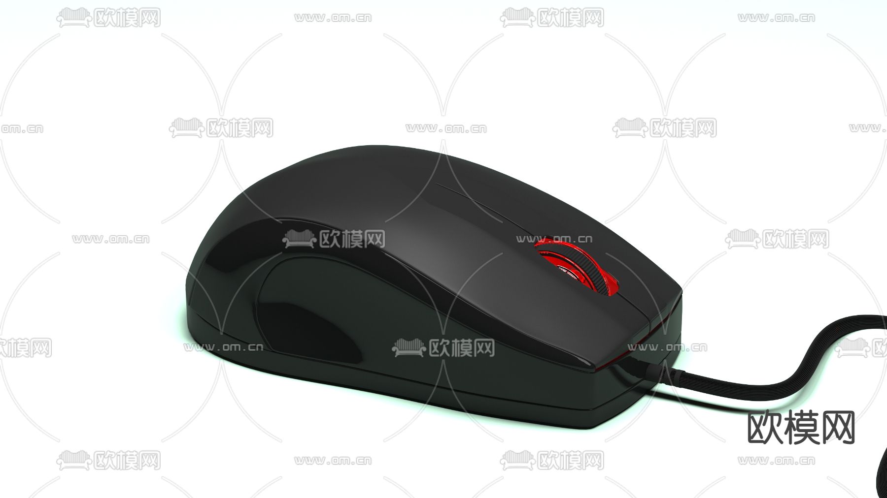 鼠标 有线鼠标3d模型下载