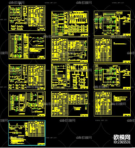 带式输送机全套图纸节点大样下载（渲染图2）