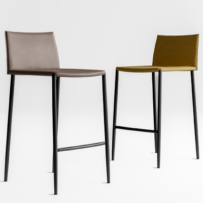 现代吧台椅 吧凳su模型