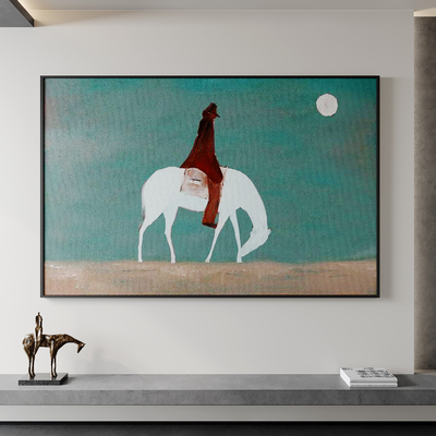  现代装饰画su模型 