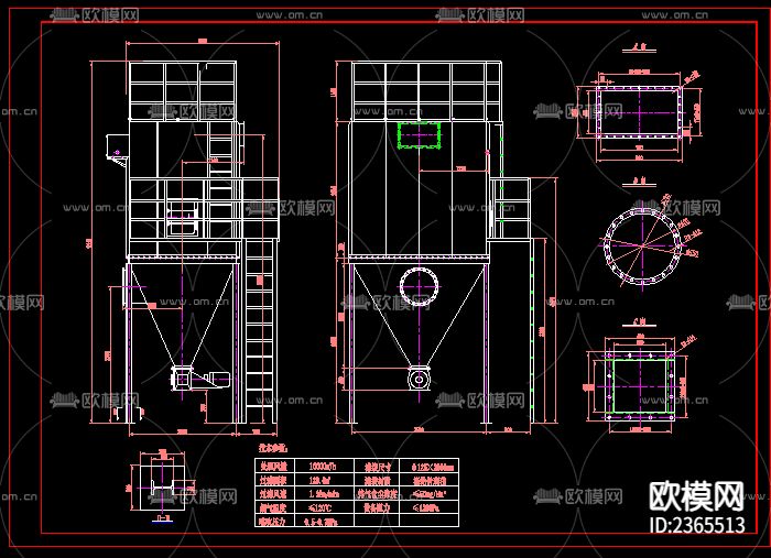 布袋除尘器设计节点大样下载