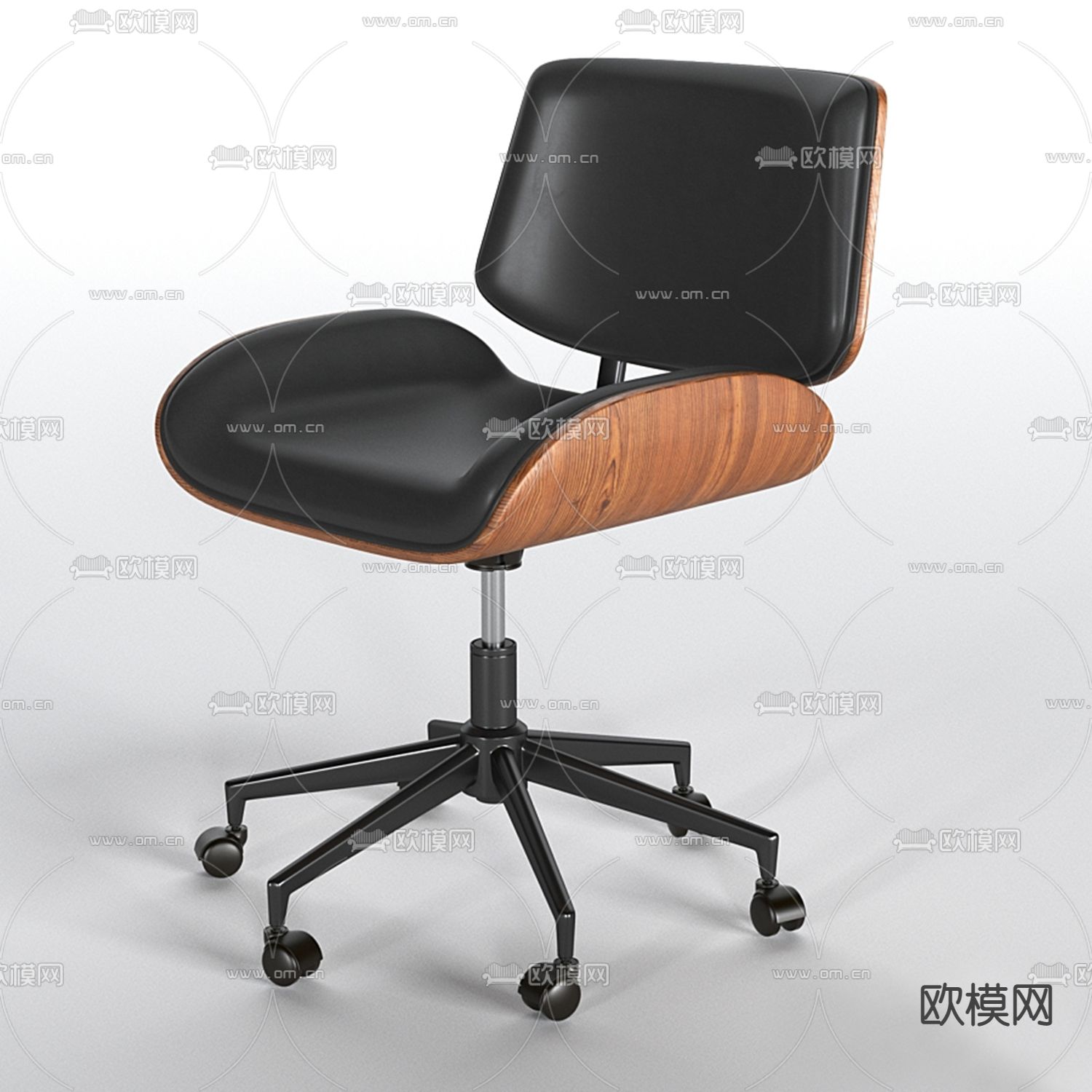 米洛提 Minotti 办公椅3d模型下载（渲染图2）