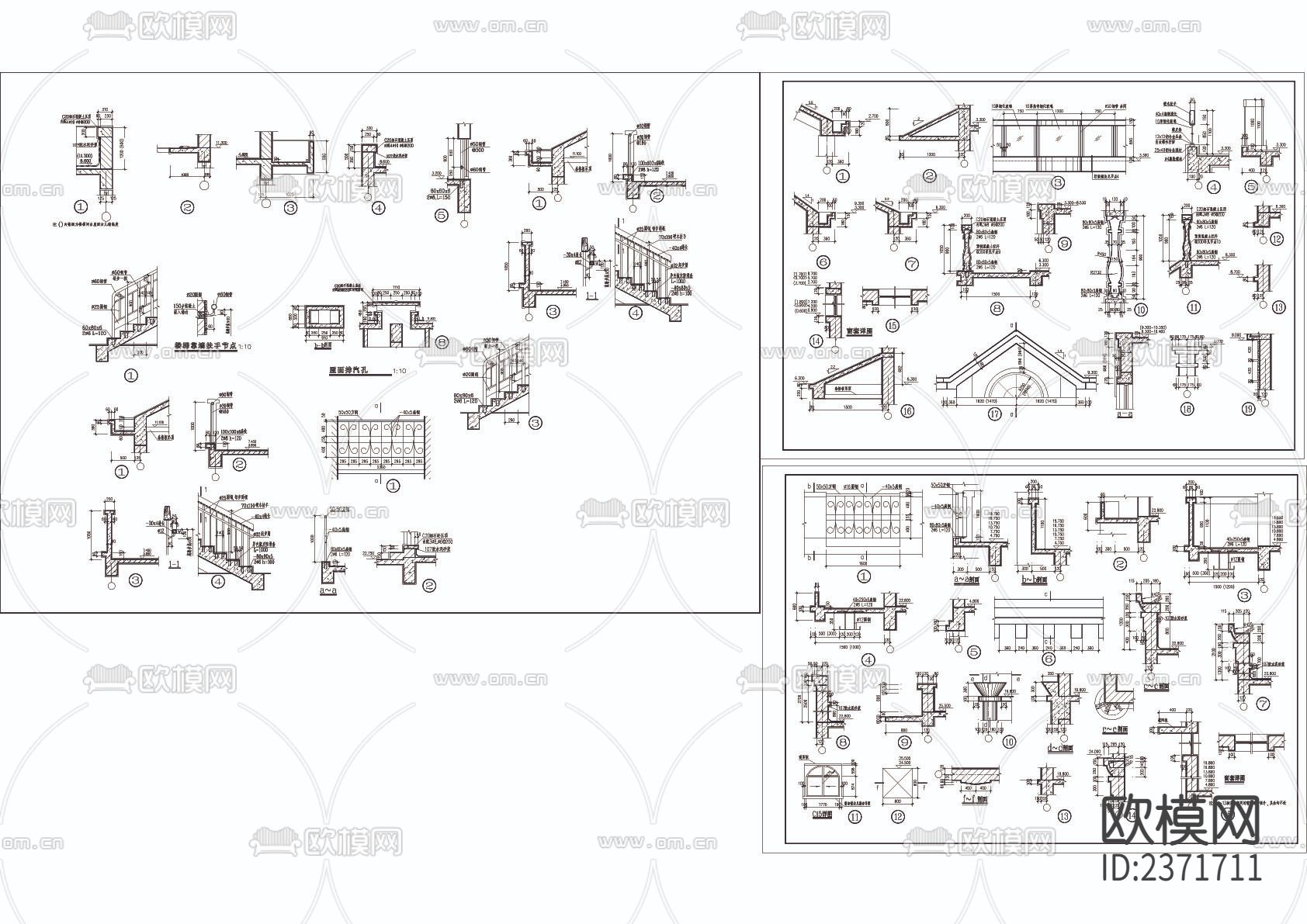 建筑设计cad详图下载（渲染图3）