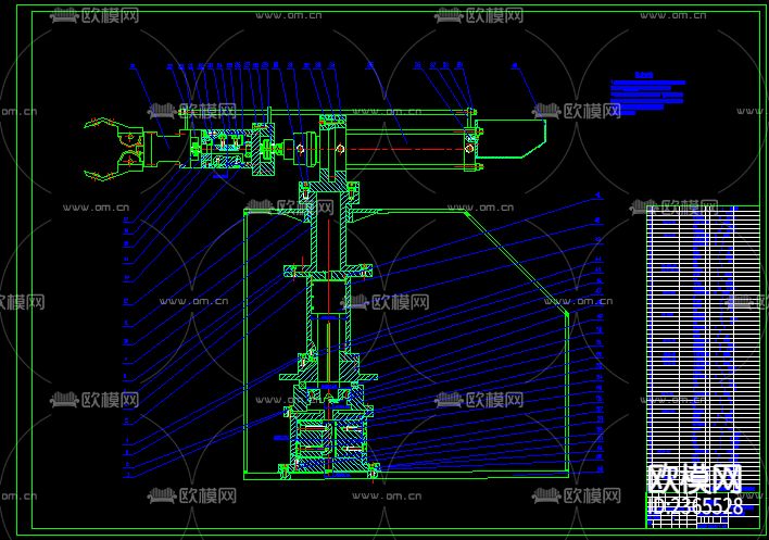 冲压搬运机械手的设计节点大样下载