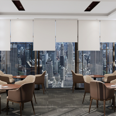  现代办公休闲区su模型 