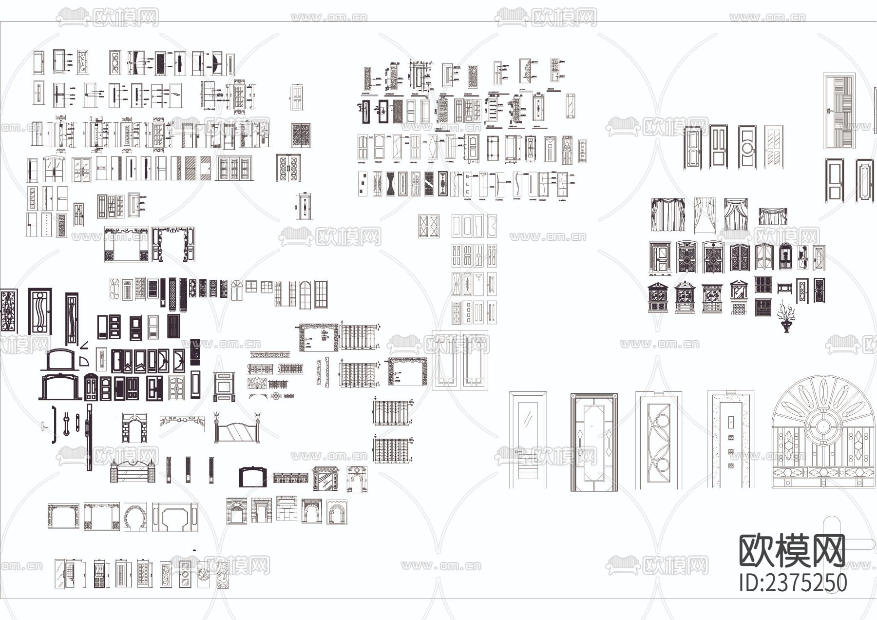 室内CAD图库下载（渲染图3）