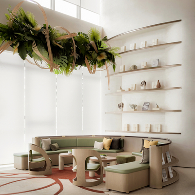 微室设计 售楼处洽谈区