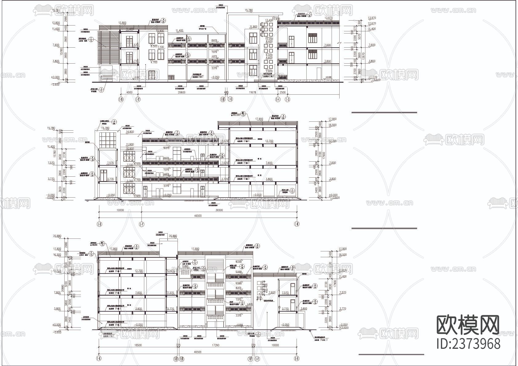 全套小学科艺楼CAD施工图下载（渲染图4）