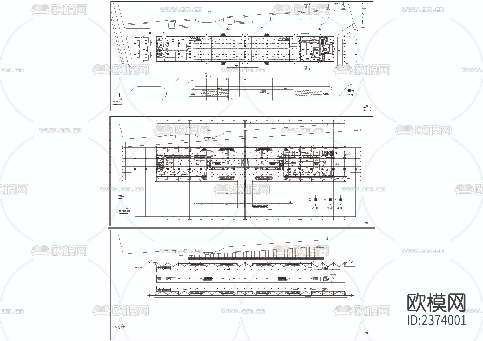 上海磁悬浮CAD施工图下载（渲染图1）