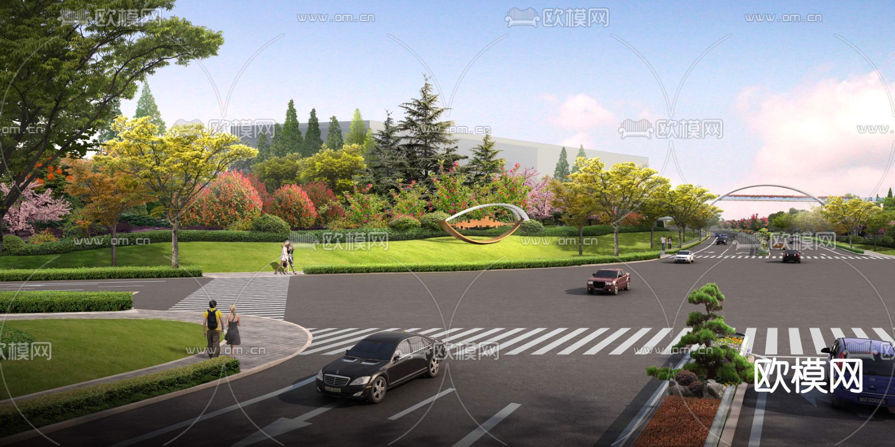 公路道路psd下载