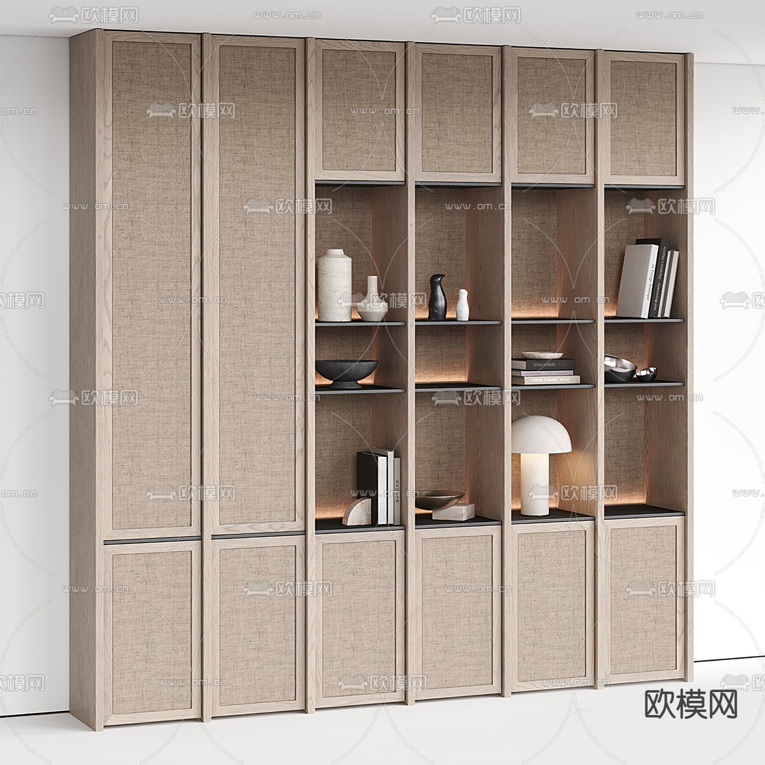 B&B Italia 装饰柜3d模型下载（渲染图3）