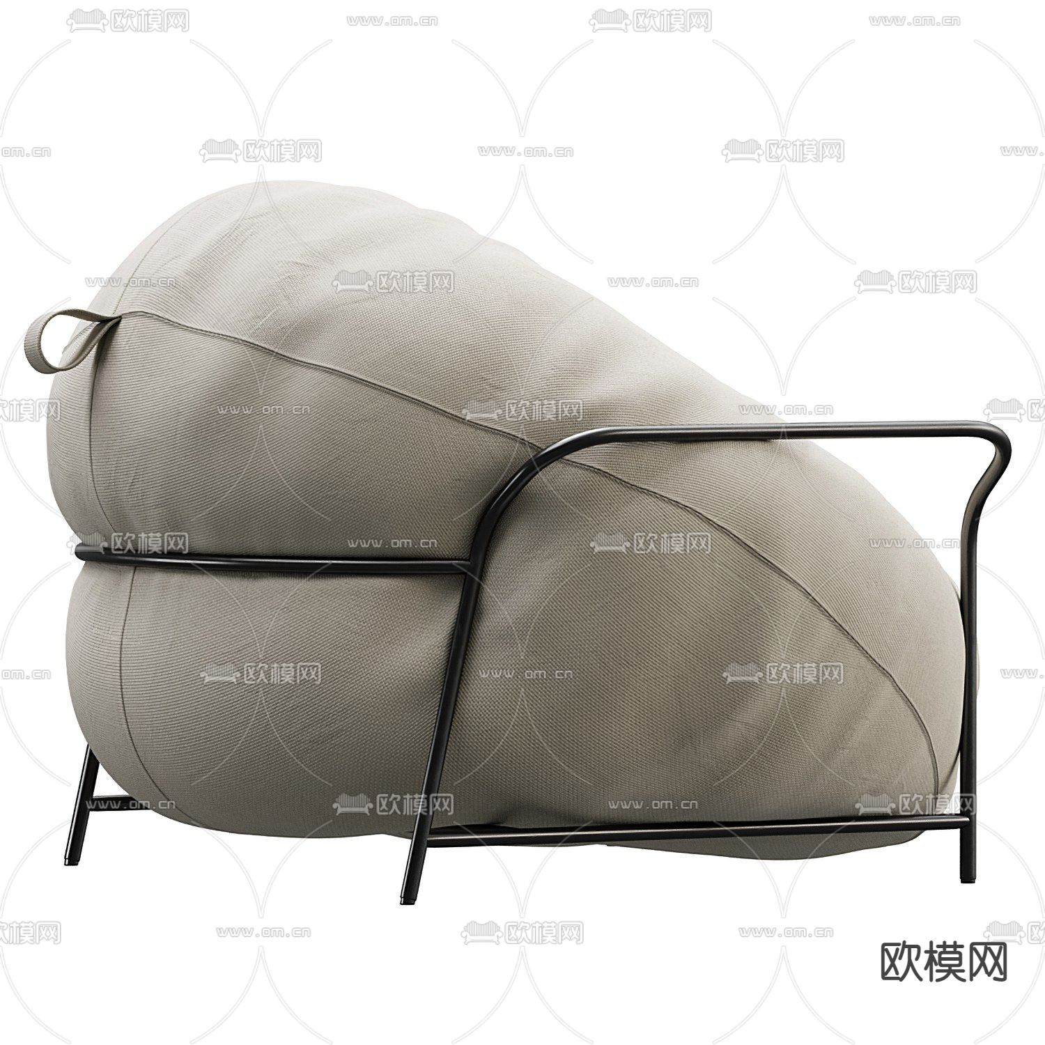 FLEXFORM 懒人沙发3d模型下载（渲染图2）