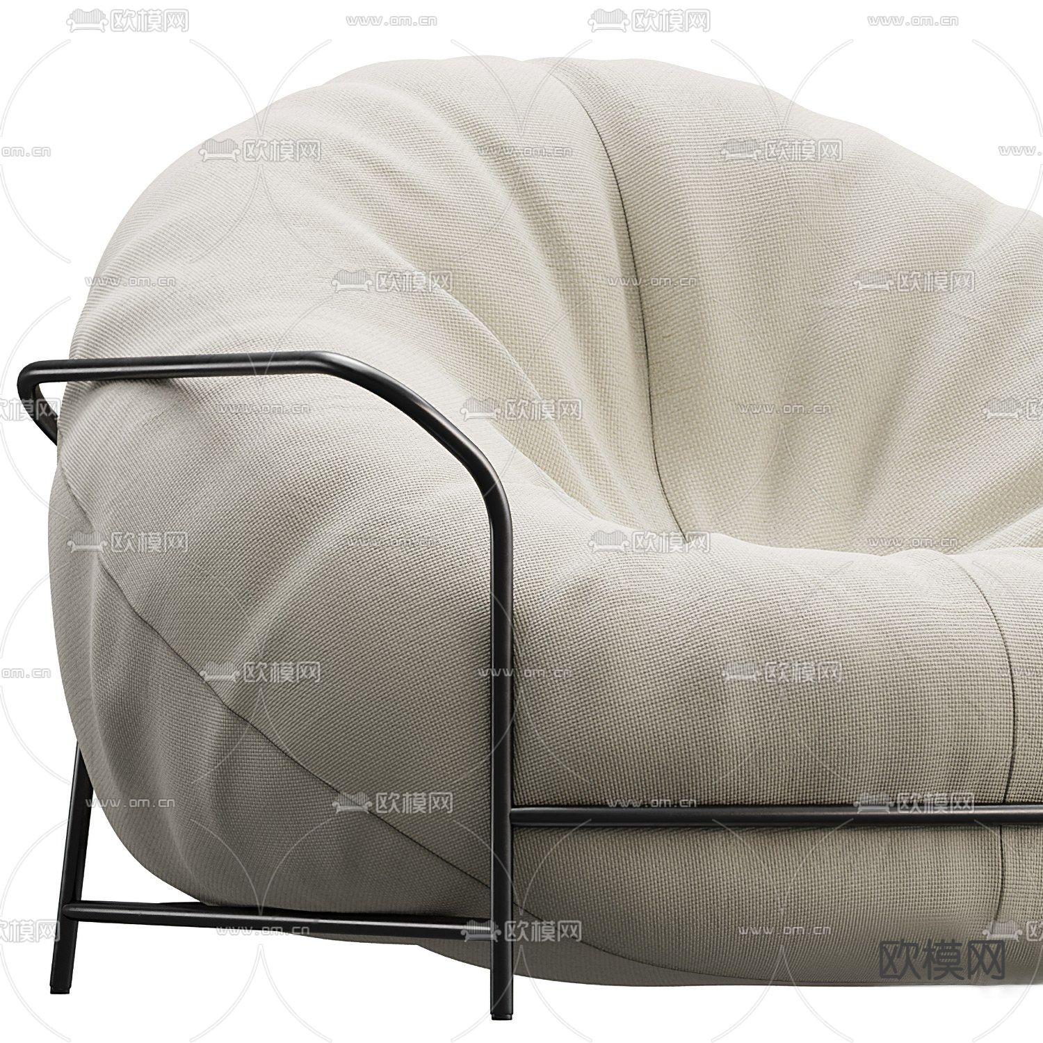 FLEXFORM 懒人沙发3d模型下载（渲染图3）