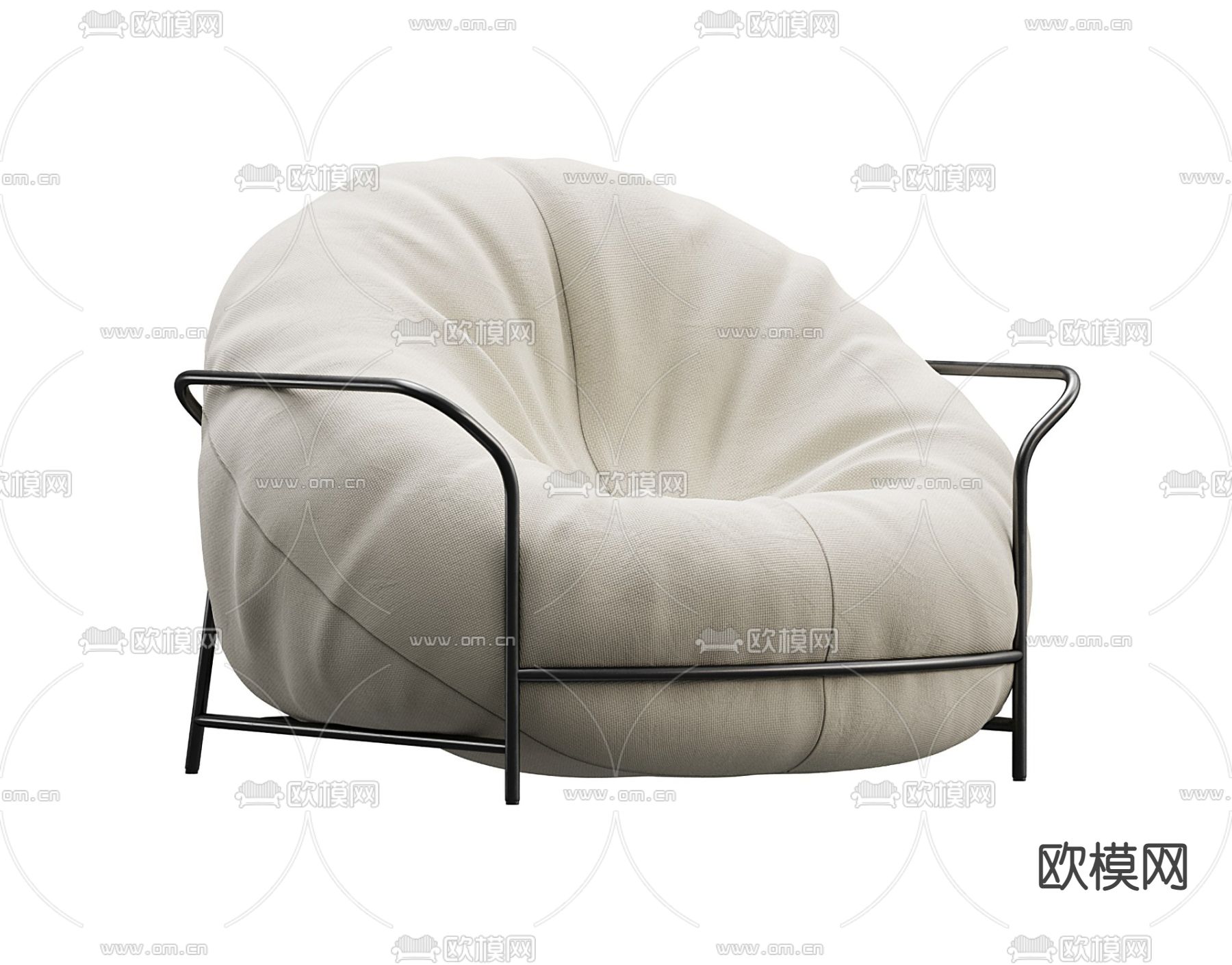 FLEXFORM 懒人沙发3d模型下载（渲染图1）