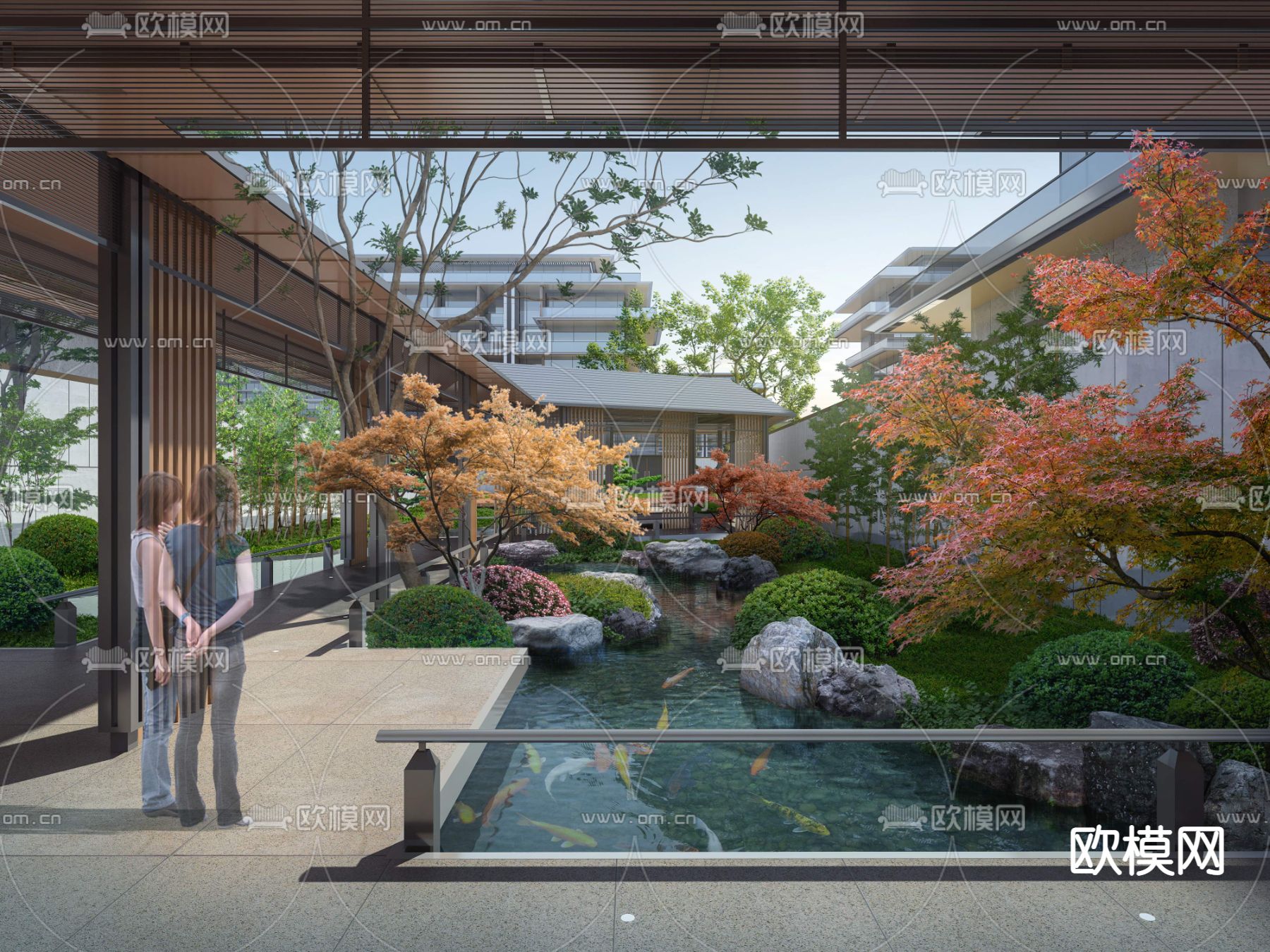 园林景观psd下载