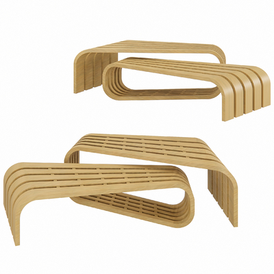  户外长椅 景观座椅su模型 