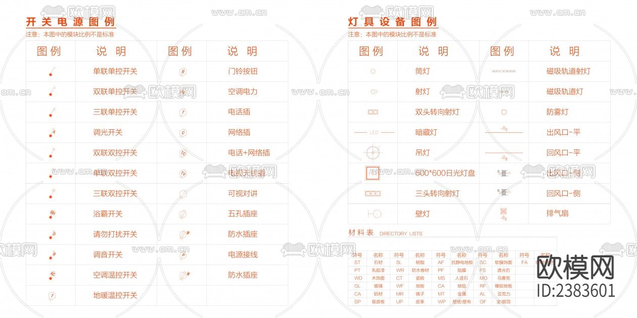 外观模版CAD施工图下载（渲染图4）