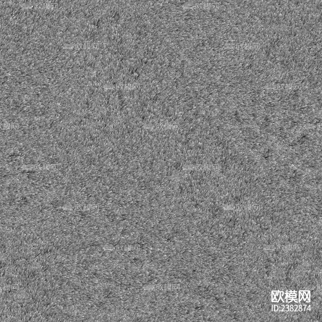 灰色绒毛地毯下载（渲染图5）