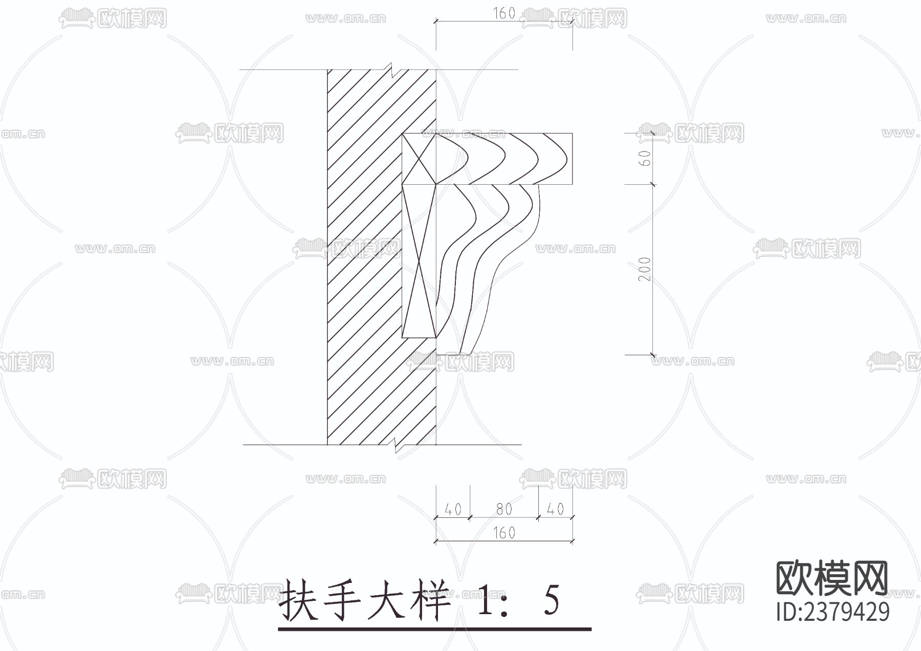 秋千架CAD节点大样下载（渲染图3）