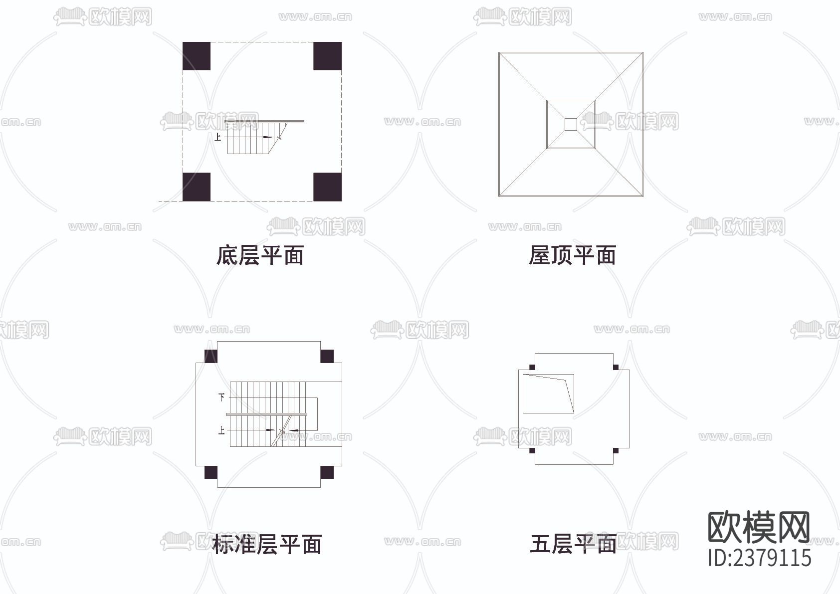 公园观景塔节点大样下载（渲染图3）