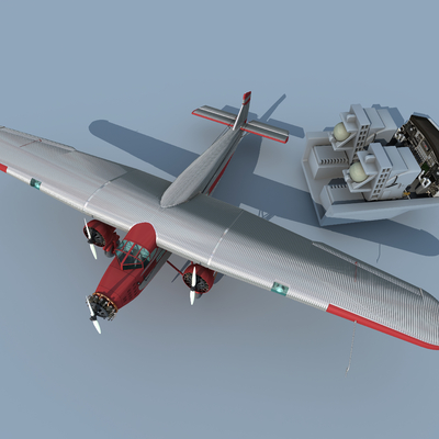  现代军事飞机su模型 